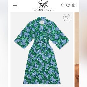 PRINTFRESH BAGHERA TIGER ROBE